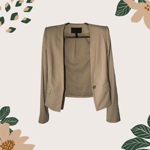 BCBG - TAN BLAZER - TYLER - SIZE XXS
